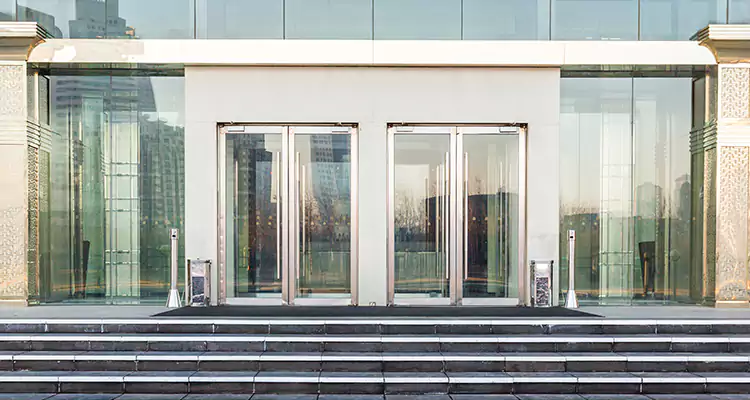 Automatic Sliding Storefront Doors Replacement in Ives Estates, FL