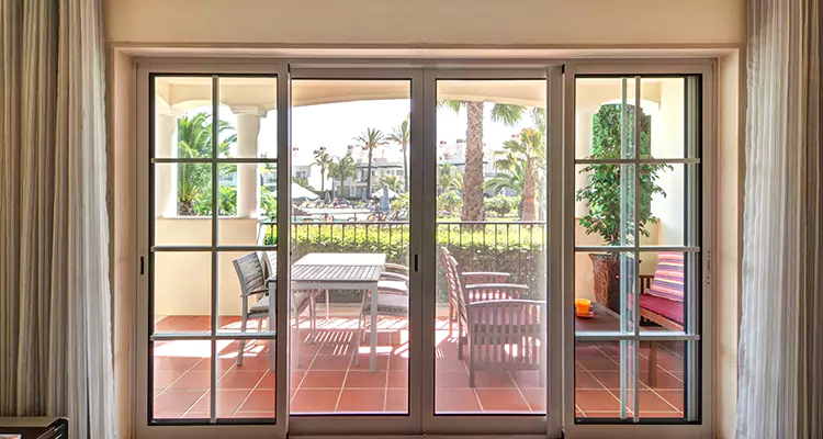 Double French Doors Interior Repair in Ives Estates, FL
