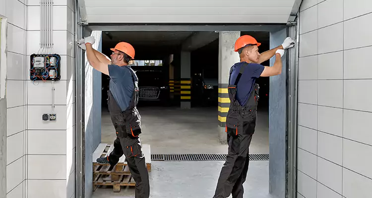 Repair Garage Door Roller Off Track in Ives Estates, FL