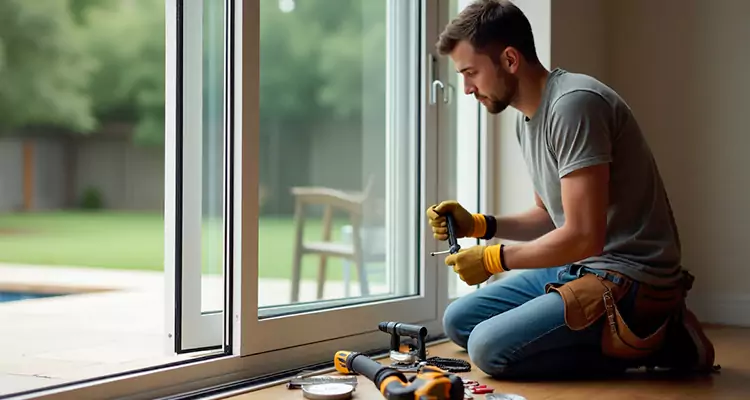 Squeaky Sliding Patio Doors in Ives Estates, FL