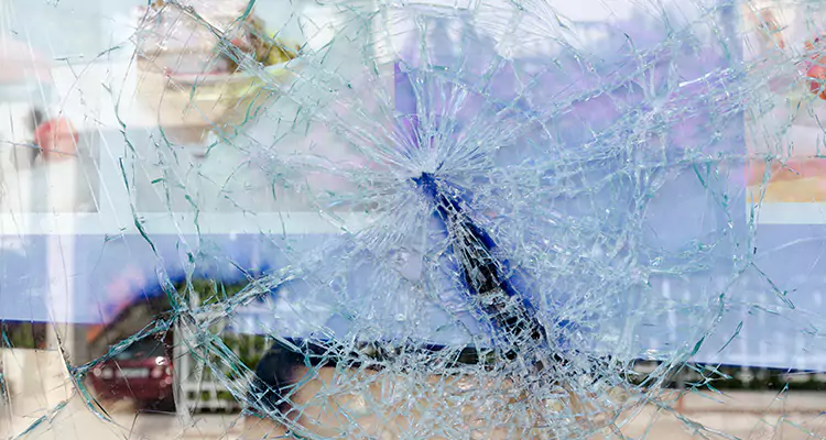 Cracked Glass Balcony Door Repair in Ives Estates, FL