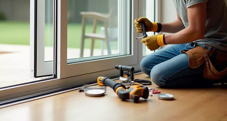 Sliding Door Wheel Repair in Ives Estates, FL