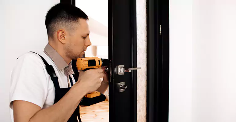 Aluminum Storefront Doors Repair in Ives Estates, FL