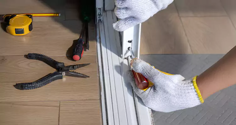 Closet Sliding Door Track Repair in Ives Estates, FL