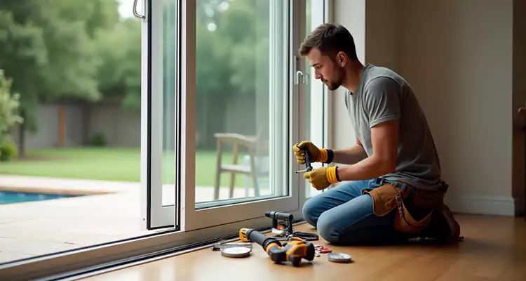 Patio Screen Door Rollers Repair in Ives Estates, FL