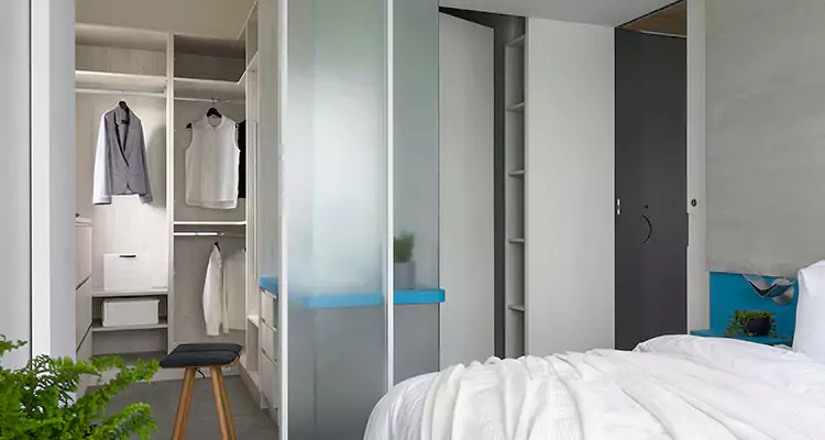 Closet Door Bi Fold Installation in Ives Estates, FL