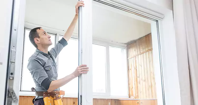 Sliding Glass Door Jamb Repair in Ives Estates, FL
