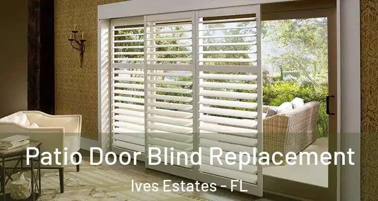  Patio Door Blind Replacement Ives Estates - FL