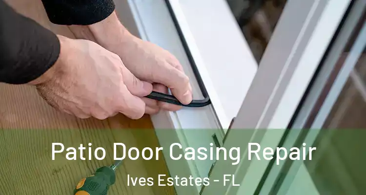  Patio Door Casing Repair Ives Estates - FL