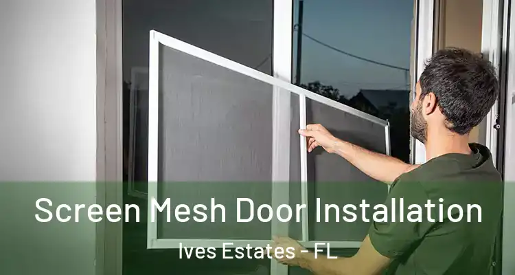  Screen Mesh Door Installation Ives Estates - FL