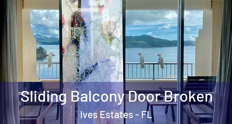  Sliding Balcony Door Broken Ives Estates - FL
